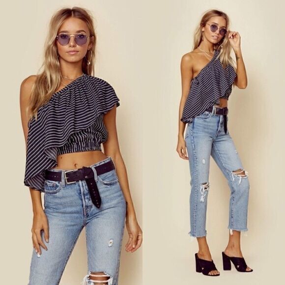 Faithful the Brand San Andreas One Shoulder Top - Picture 1 of 5